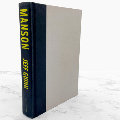 Manson: The Life and Times of Charles Manson by Jeff Guinn [FIRST EDITION • FIRST PRINTING] 2013 • Simon & Schuster