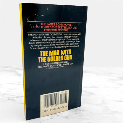 The Man With the Golden Gun by Ian Fleming [1966 PAPERBACK] • Signet • James Bond #13