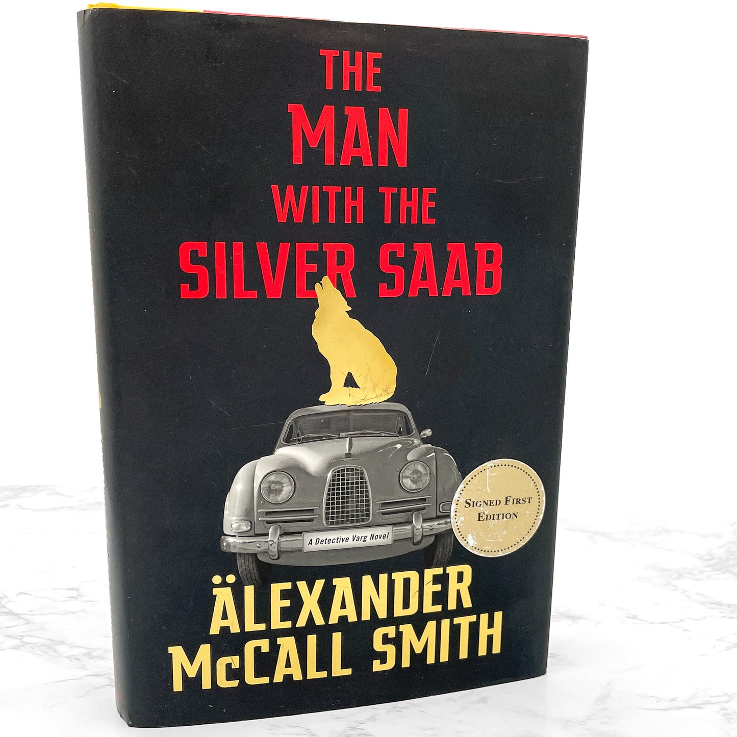 The Man with the Silver Saab by Alexander McCall Smith SIGNED! [FIRST EDITION • FIRST PRINTING] 2021 • Pantheon