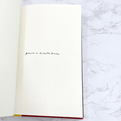 The Man with the Silver Saab by Alexander McCall Smith SIGNED! [FIRST EDITION • FIRST PRINTING] 2021 • Pantheon