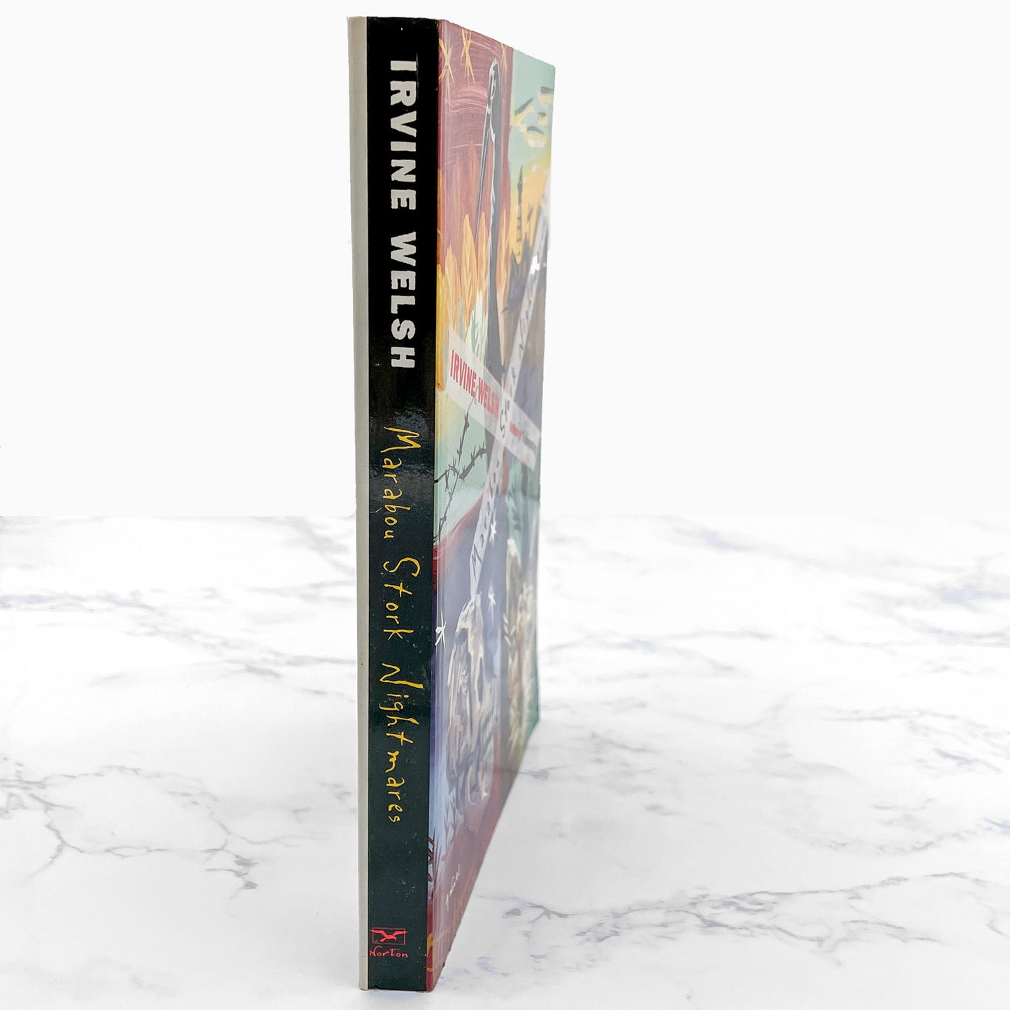 Marabou Stork Nightmares by Irvine Welsh [FIRST PAPERBACK PRINTING] 1997 • W.W. Norton