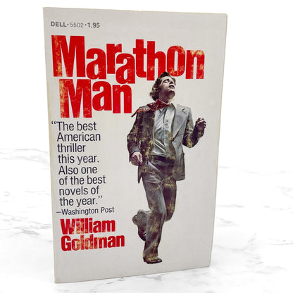 Marathon Man by William Goldman [FIRST PAPERBACK EDITION] 1975 • Dell