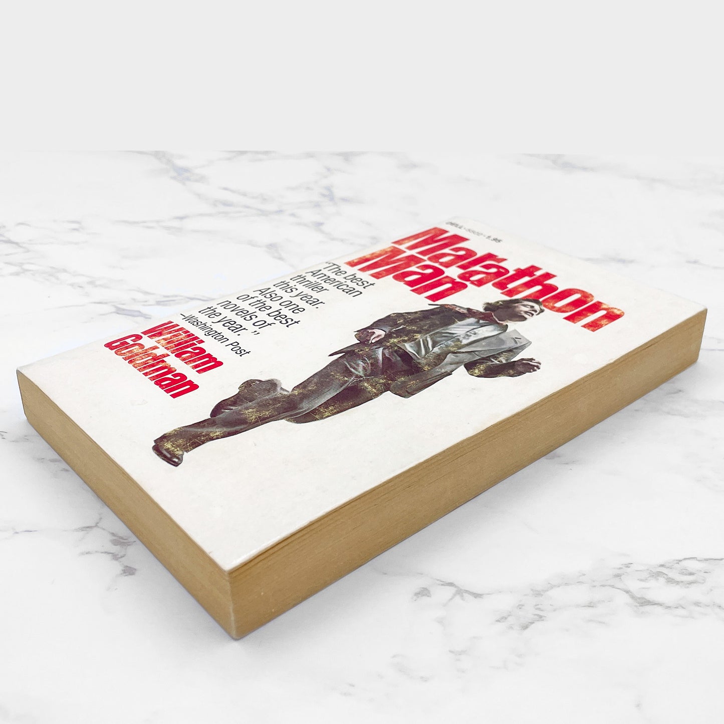 Marathon Man by William Goldman [FIRST PAPERBACK EDITION] 1975 • Dell