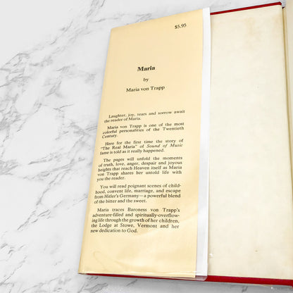 Maria by Maria von Trapp [FIRST EDITION] 1973 • Creation House