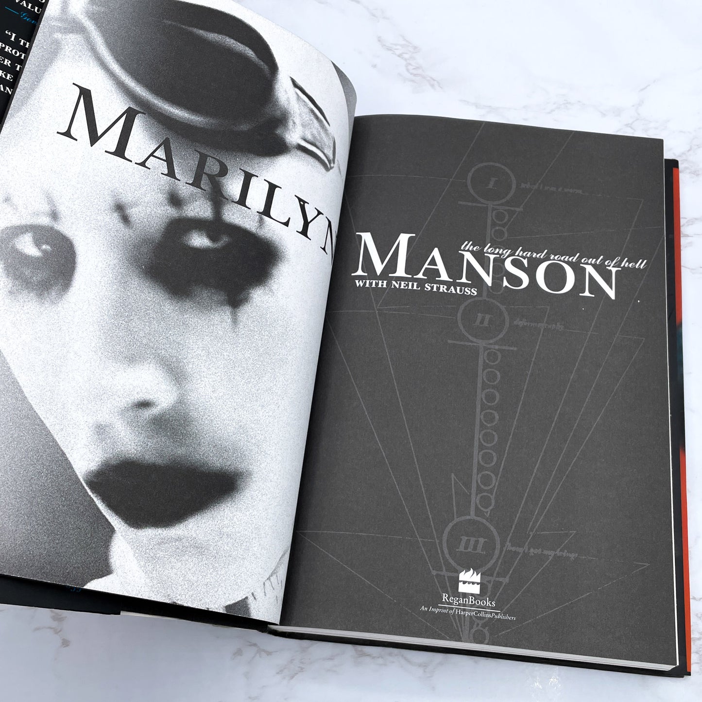 The Long Hard Road Out of Hell by Marilyn Manson [FIRST EDITION • FIRST PRINTING] 1999