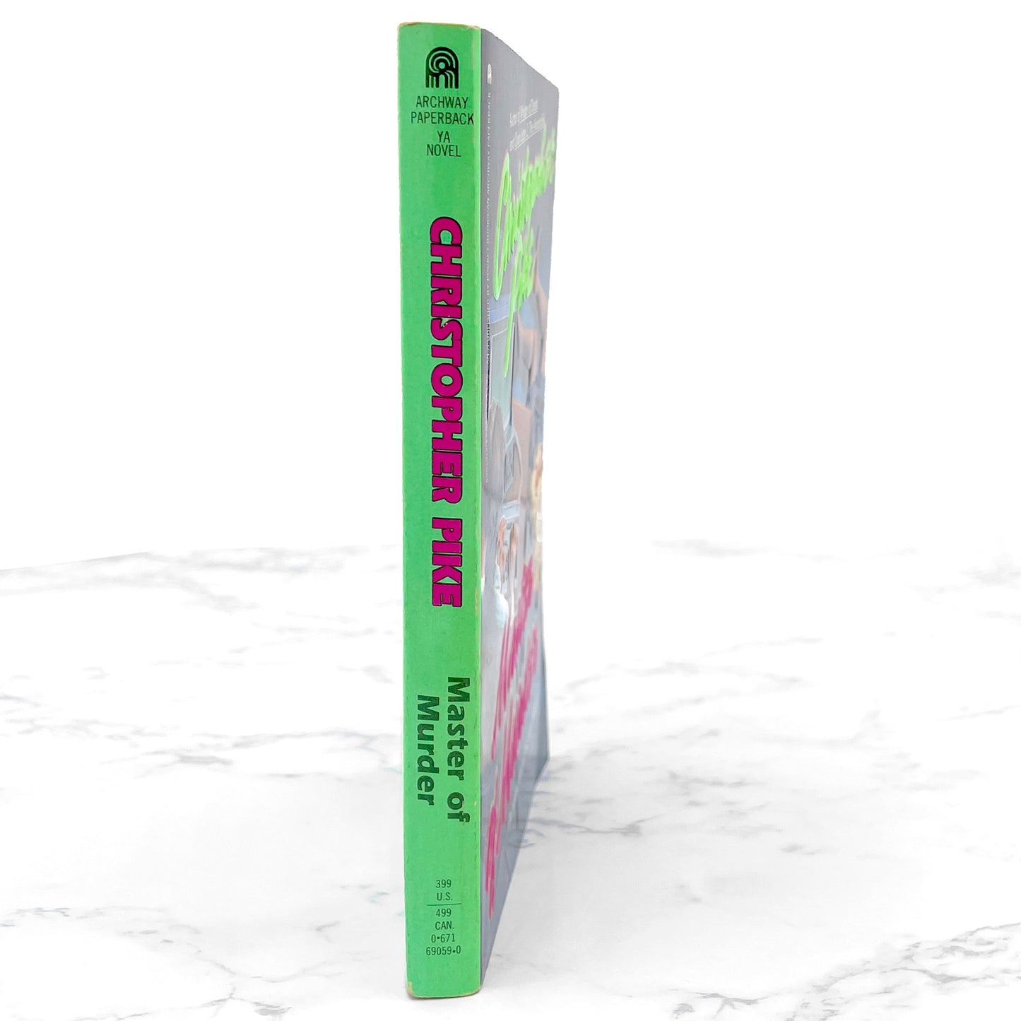 Master of Murder by Christopher Pike [FIRST PAPERBACK PRINTING] 1992 • Archway