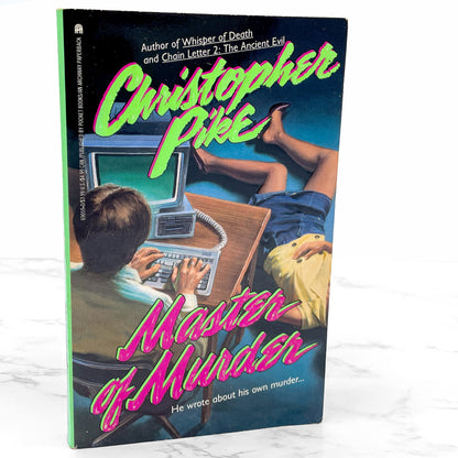 Master of Murder by Christopher Pike [FIRST PAPERBACK PRINTING] 1992 • Archway