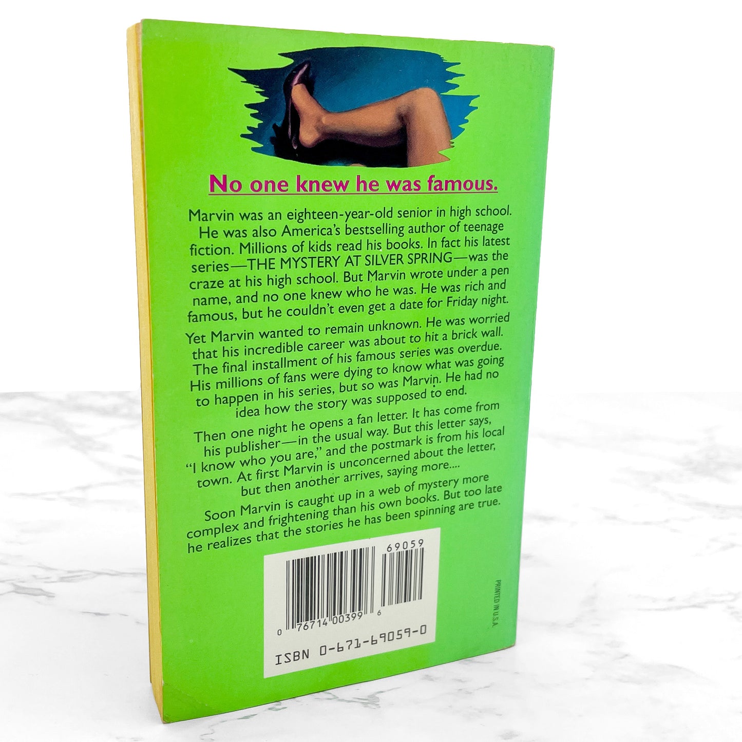 Master of Murder by Christopher Pike [FIRST PAPERBACK PRINTING] 1992 • Archway