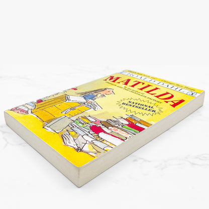 Matilda by Roald Dahl [FIRST U.S. PAPERBACK EDITION] 1990 • Puffin