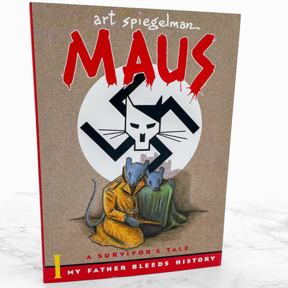 Maus I: A Survivor's Tale: My Father Bleeds History by Art Spiegelman [TRADE PAPERBACK RE-ISSUE] 1992 • Pantheon