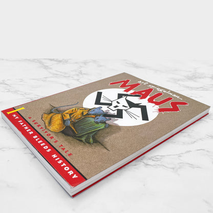 Maus I: A Survivor's Tale: My Father Bleeds History by Art Spiegelman [TRADE PAPERBACK RE-ISSUE] 1992 • Pantheon