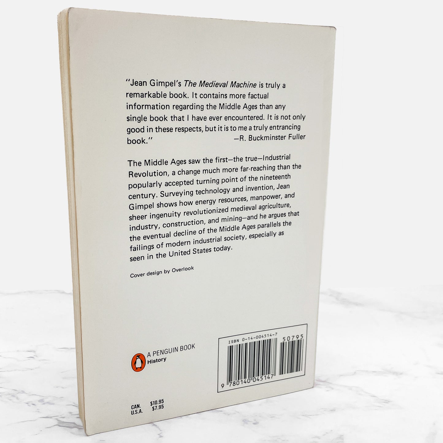 Medieval Machine: The Industrial Revolution of the Middle Ages by Jean Gimpel [TRADE PAPERBACK] 1977 • Penguin