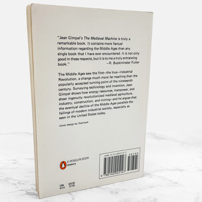 Medieval Machine: The Industrial Revolution of the Middle Ages by Jean Gimpel [TRADE PAPERBACK] 1977 • Penguin