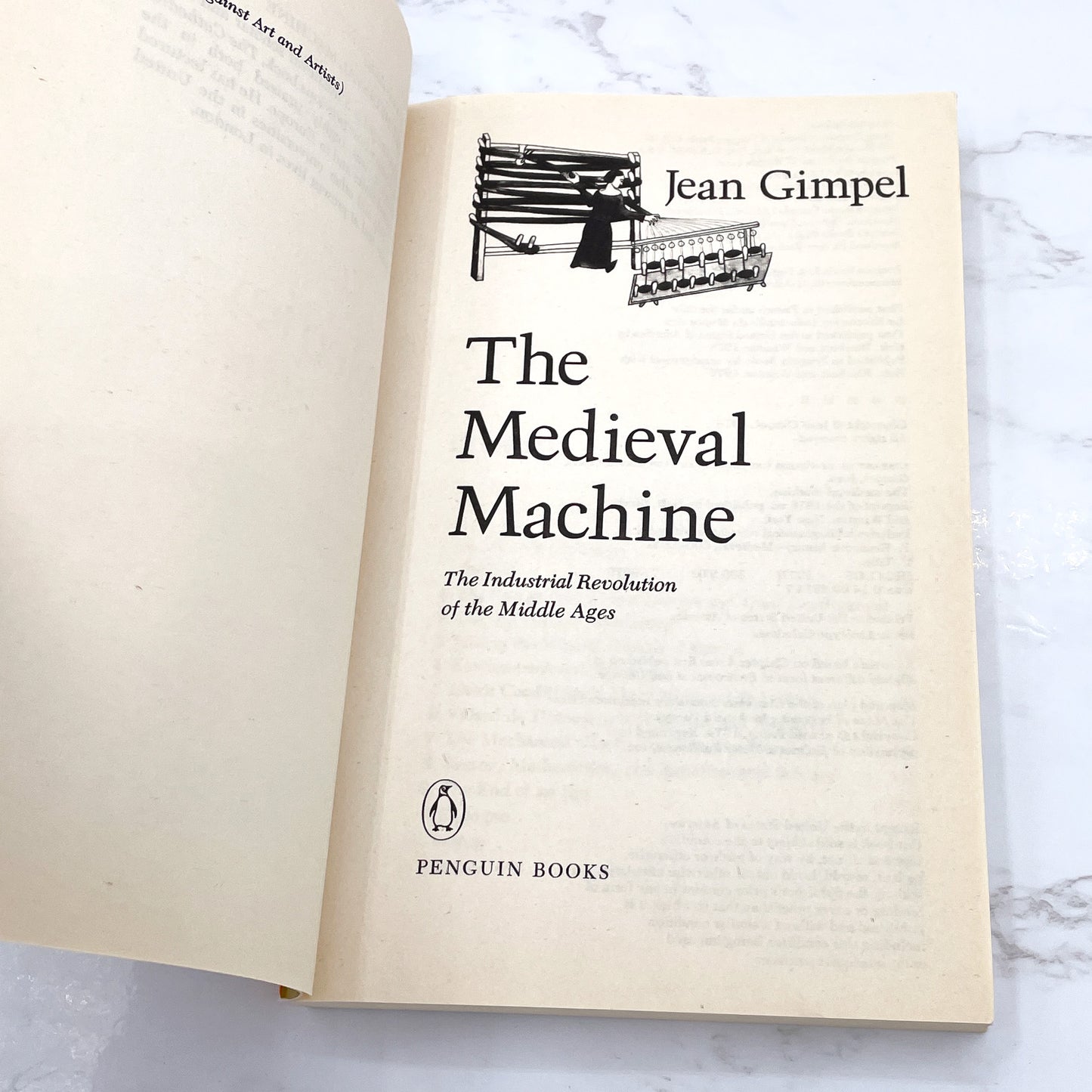 Medieval Machine: The Industrial Revolution of the Middle Ages by Jean Gimpel [TRADE PAPERBACK] 1977 • Penguin