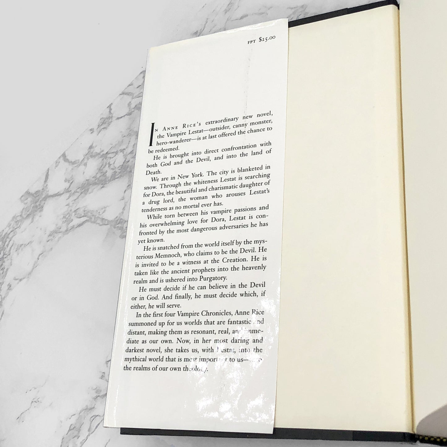 Memnoch The Devil by Anne Rice [FIRST EDITION • FIRST PRINTING] 1995 • Knopf