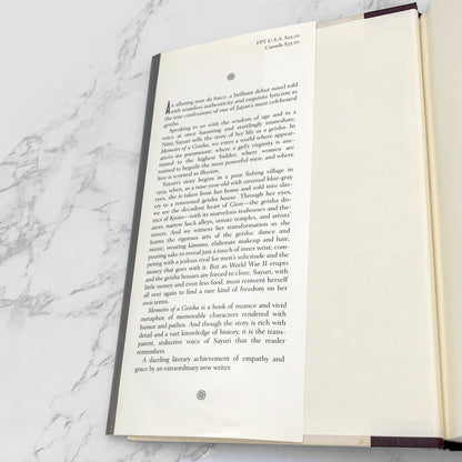 Memoirs of a Geisha by Arthur Golden [FIRST EDITION] 1997 • Knopf