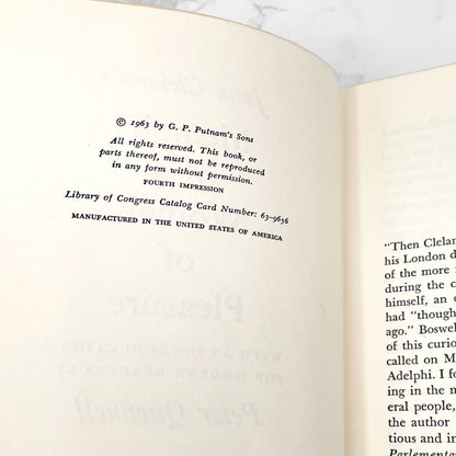 Memoirs of a Woman of Pleasure by John Cleland [1963 HARDCOVER] • G.P. Putnam's Sons