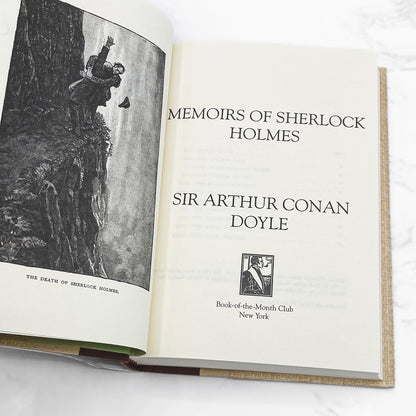 The Memoirs of Sherlock Holmes by Arthur Conan Doyle [ILLUSTRATED HARDCOVER] 1994 • BOTM
