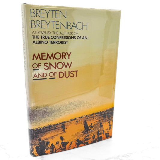 Memory Of Snow And Of Dust by Breyten Breytenbach [U.S. FIRST EDITION • FIRST PRINTING] 1989 • FSG