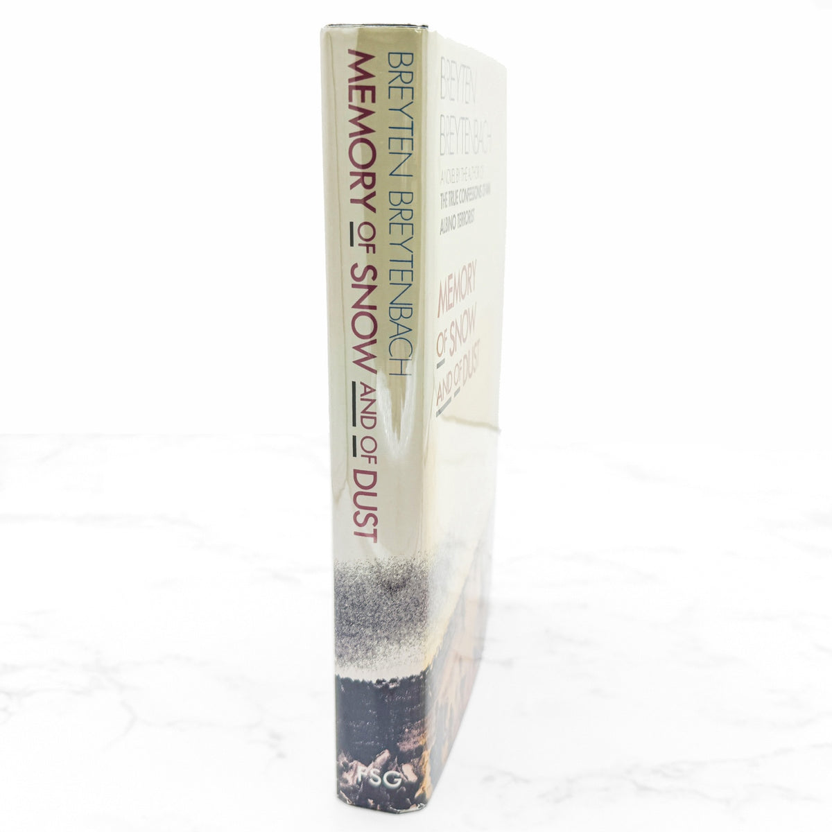 Memory Of Snow And Of Dust by Breyten Breytenbach [U.S. FIRST EDITION • FIRST PRINTING] 1989 • FSG