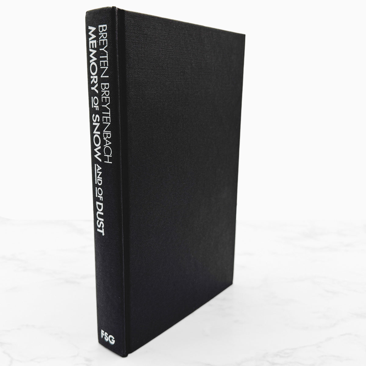 Memory Of Snow And Of Dust by Breyten Breytenbach [U.S. FIRST EDITION • FIRST PRINTING] 1989 • FSG