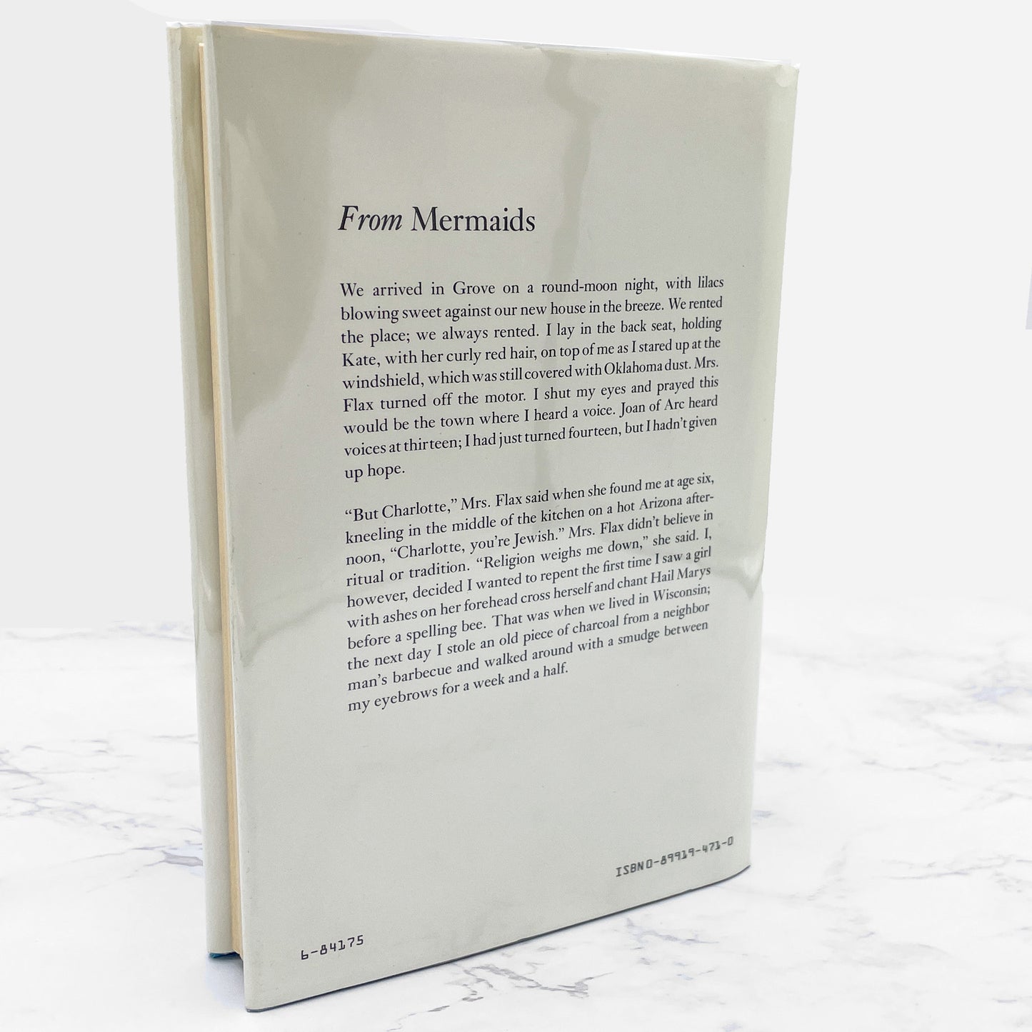 Mermaids by Patty Dann [FIRST EDITION • FIRST PRINTING] 1986 • Ticknor & Fields