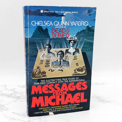 Messages From Michael by Chelsea Quinn Yarbro [FIRST PAPERBACK EDITION] 1983 • Berkley