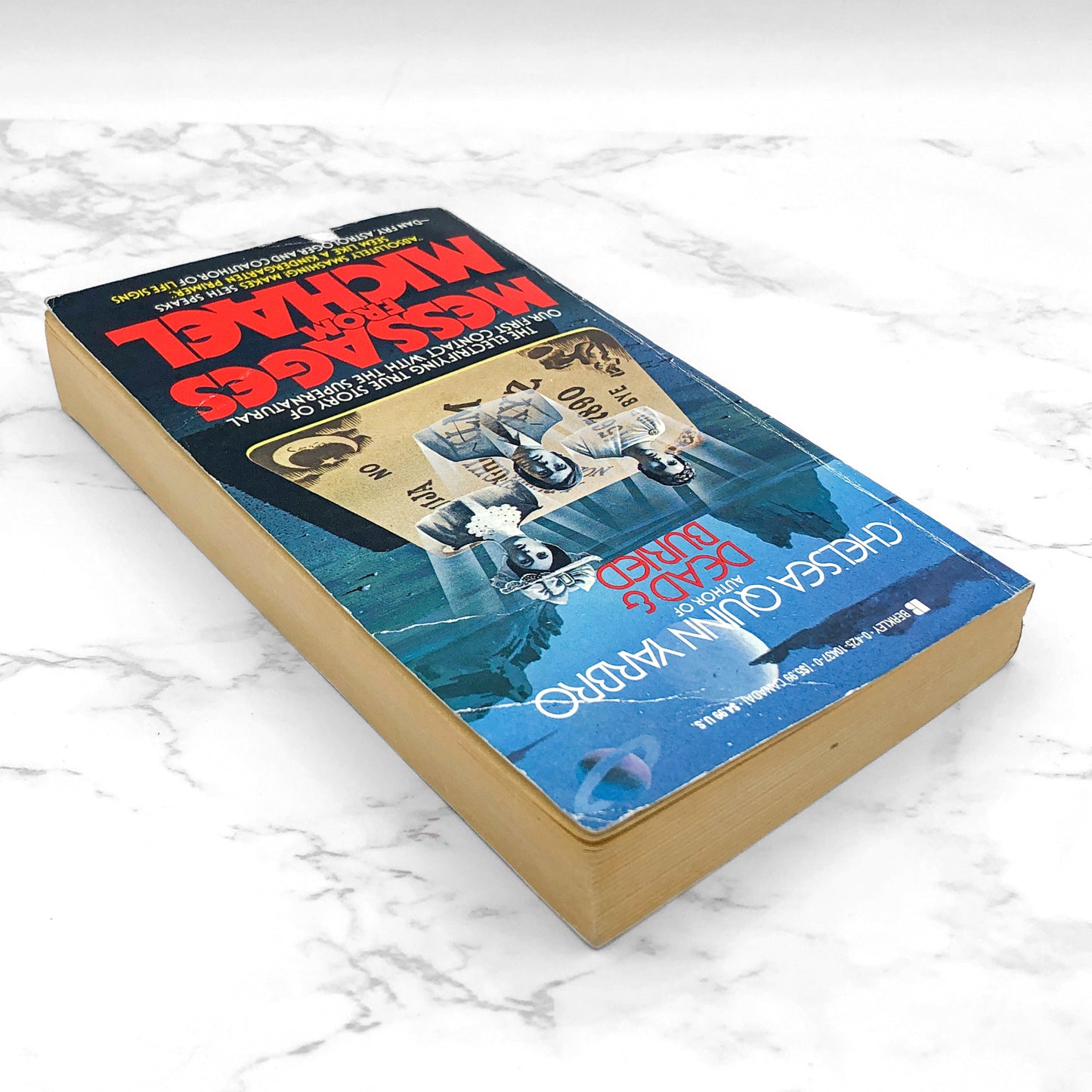 Messages From Michael by Chelsea Quinn Yarbro [FIRST PAPERBACK EDITION] 1983 • Berkley