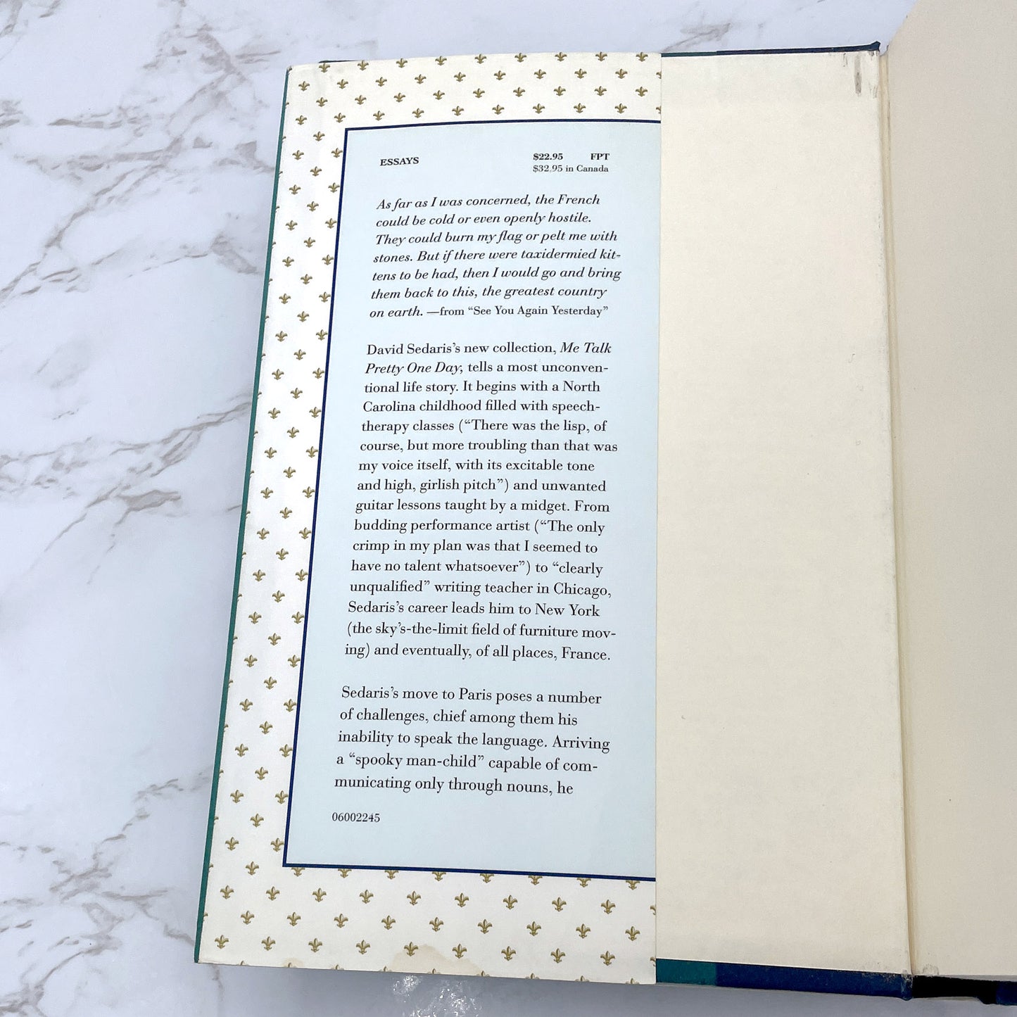 Me Talk Pretty One Day by David Sedaris [FIRST EDITION] 2000 • Little Brown