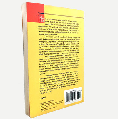 The Metamorphosis & Other Stories by Franz Kafka [TRADE PAPERBACK] 1996 • B&N