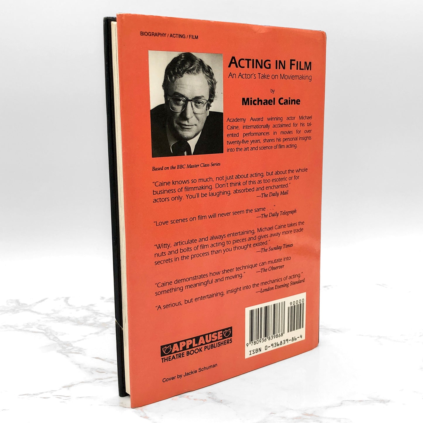 Acting in Film by Michael Caine [FIRST EDITION • FIRST PRINTING]  1990