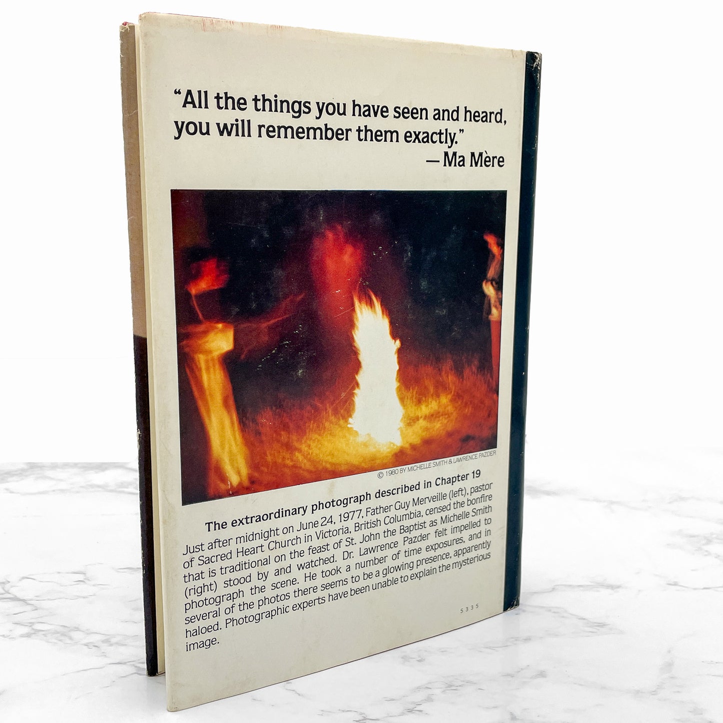 Michelle Remembers: The Shocking True Story of a Child's Possession by The Devil by Michelle Smith & Lawrence Pazder [1980 HARDCOVER] BCE • Congdon & Lattès