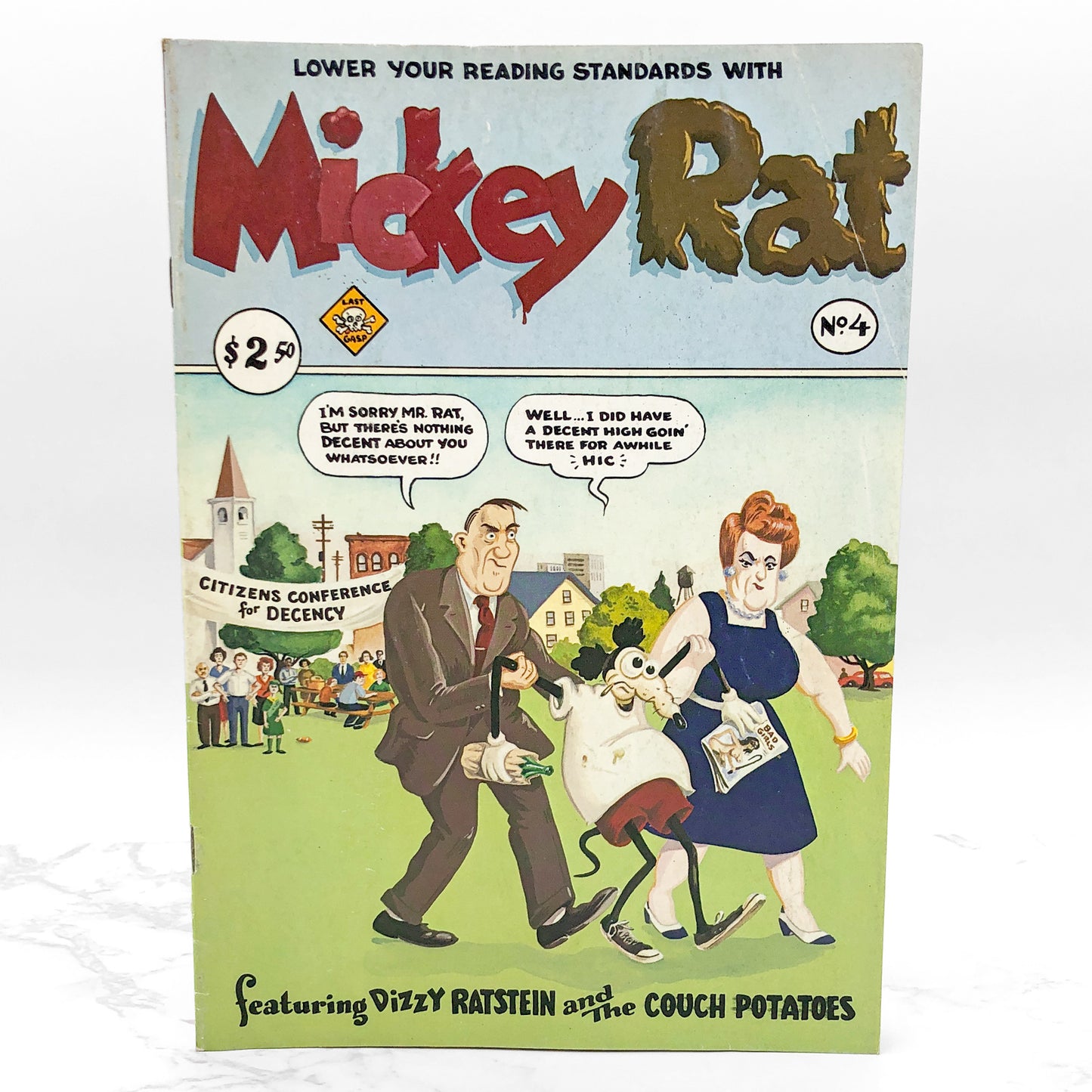 Mickey Rat [ISSUE #4] by Robert Armstrong • 1982 • Last Gasp