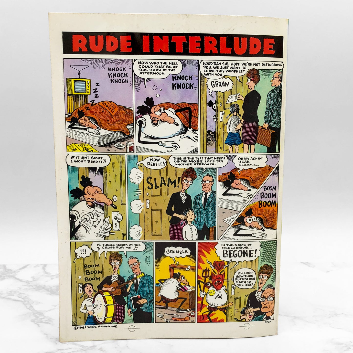 Mickey Rat [ISSUE #4] by Robert Armstrong • 1982 • Last Gasp