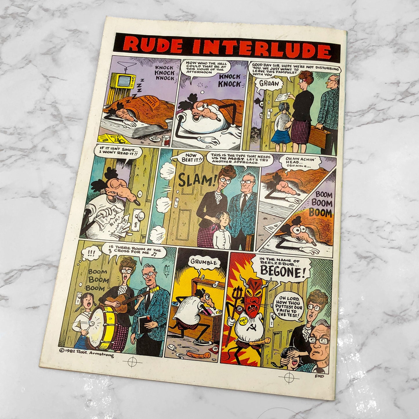 Mickey Rat [ISSUE #4] by Robert Armstrong • 1982 • Last Gasp