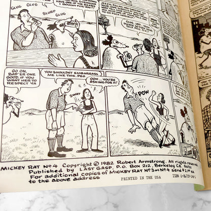 Mickey Rat [ISSUE #4] by Robert Armstrong • 1982 • Last Gasp