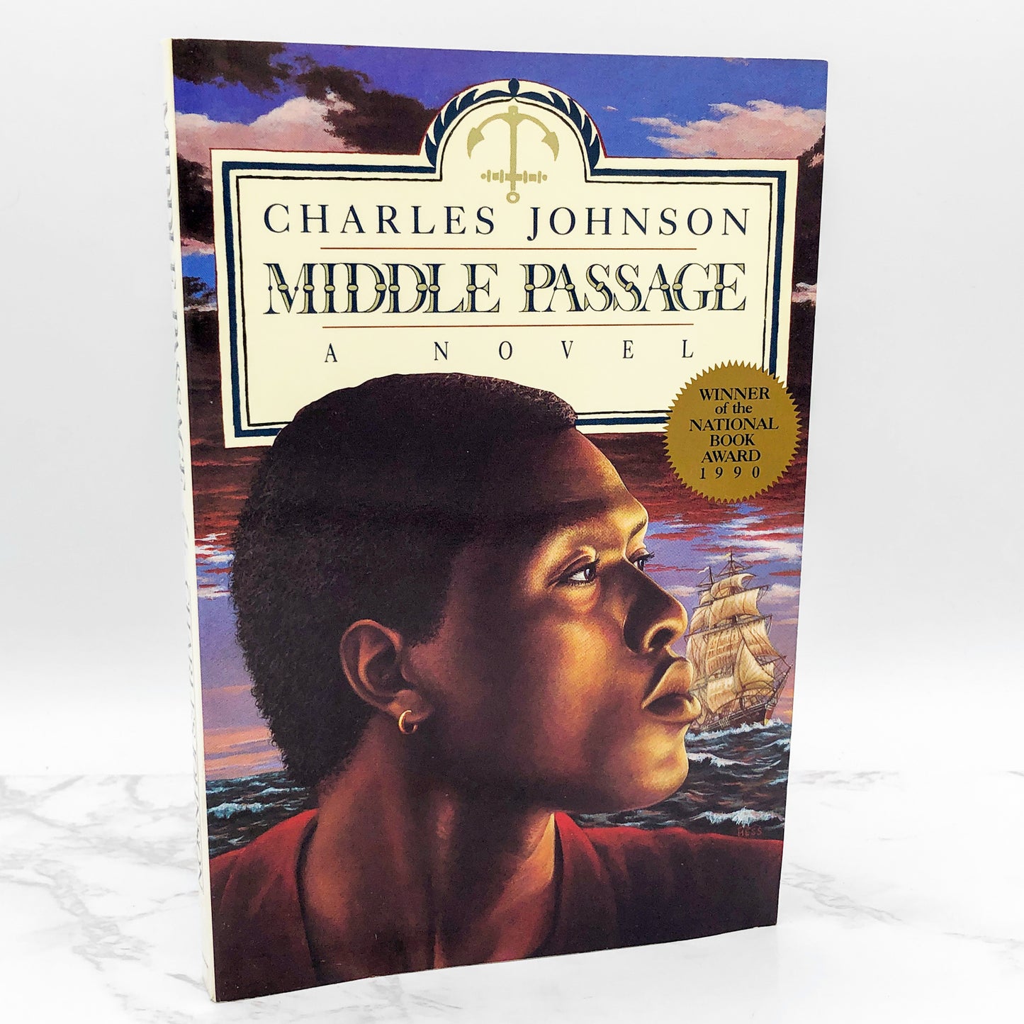 Middle Passage by Charles R. Johnson [FIRST EDITION TRADE PAPERBACK] 1990 • Atheneum