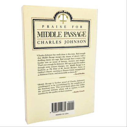 Middle Passage by Charles R. Johnson [FIRST PAPERBACK PRINTING] 1990 • Atheneum