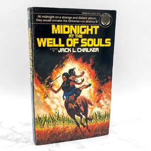Midnight at the Well of Souls by Jack L. Chalker [FIRST EDITION • 4th PRINTING] 1980 • Del-Rey