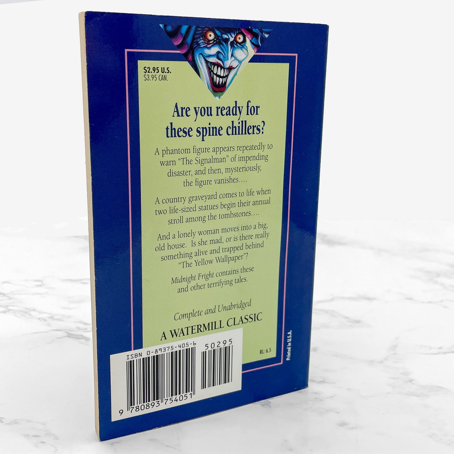 Midnight Fright: A Collection of Ghost Stories [1994 PAPERBACK] • Watermill Classics