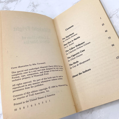 Midnight Fright: A Collection of Ghost Stories [1994 PAPERBACK] • Watermill Classics