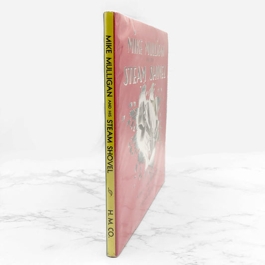 Mike Mulligan and His Steam Shovel by Virginia Lee Burton [FIRST EDITION RE-PRINT] • Houghton Mifflin