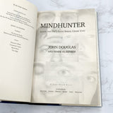 Mindhunter: Inside the FBI's Elite Serial Crime Unit by John Douglas & Mark Olshaker [FIRST EDITION • FIRST PRINTING] 1995