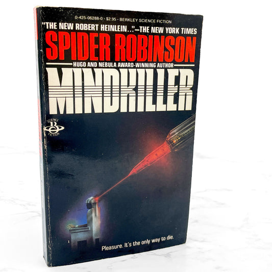 Mindkiller by Spider Robinson [FIRST PAPERBACK PRINTING] 1983 • Berkley