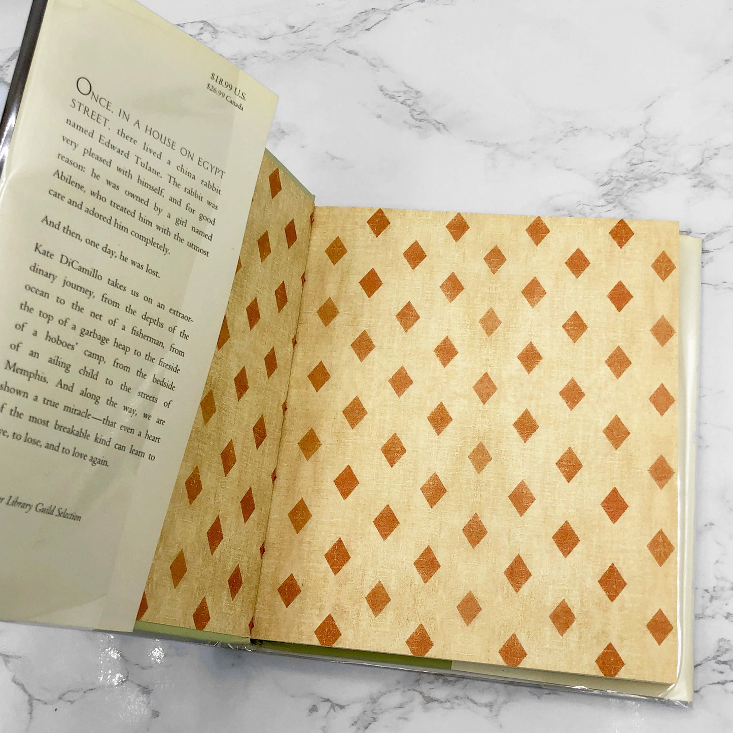 The Miraculous Journey of Edward Tulane by Kate DiCamillo [FIRST EDITION • FIRST PRINTING] 2006 • Candlewick Press