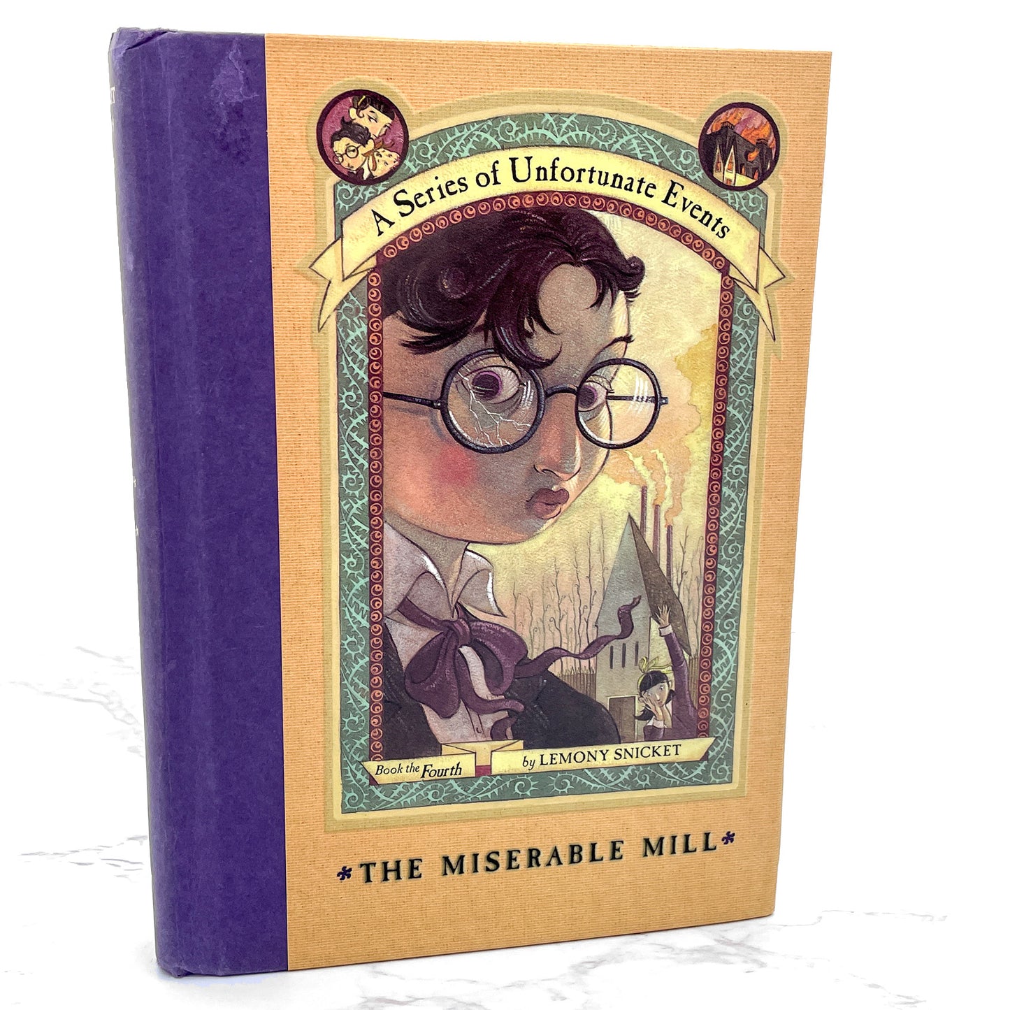 The Miserable Mill by Lemony Snicket [FIRST EDITION] 2000 • A Series of Unfortunate Events #4