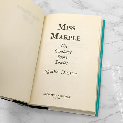 Miss Marple: The Complete Short Stories by Agatha Christie [1985 HARDCOVER] • Dodd Mead & Co.