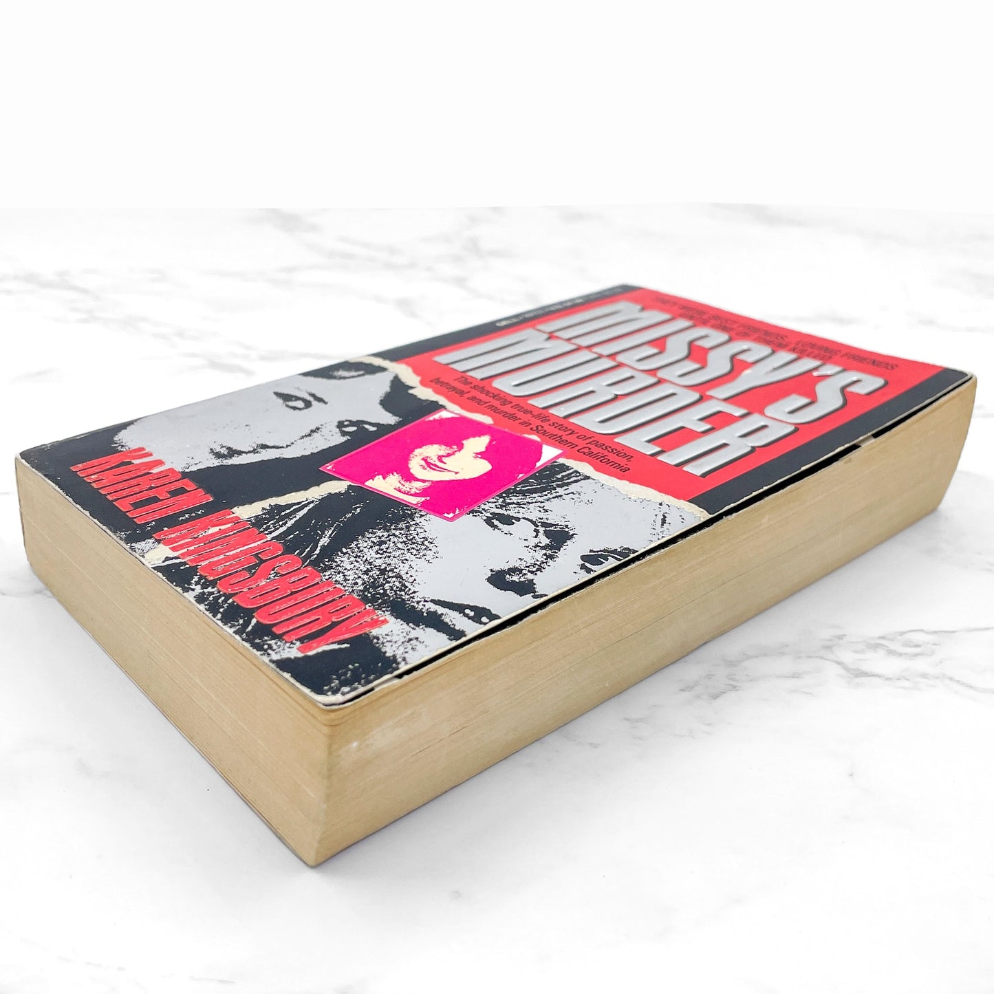 Missy's Murder by Karen Kingsbury [FIRST EDITION PAPERBACK] 1991 • Dell True Crime