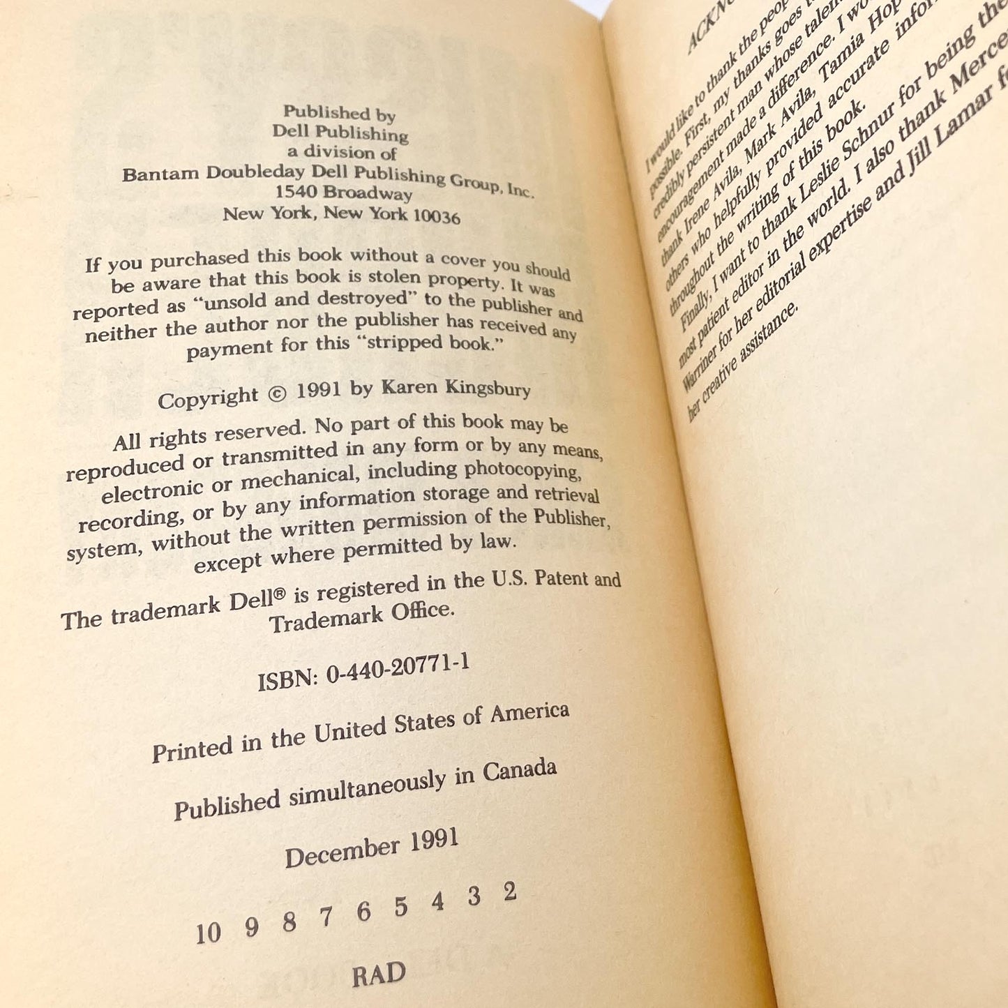 Missy's Murder by Karen Kingsbury [FIRST EDITION PAPERBACK] 1991 • Dell True Crime