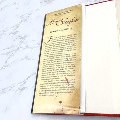 Mister Slaughter by Robert R. McCammon SIGNED! [FIRST EDITION] 2010 • Subterranean Press